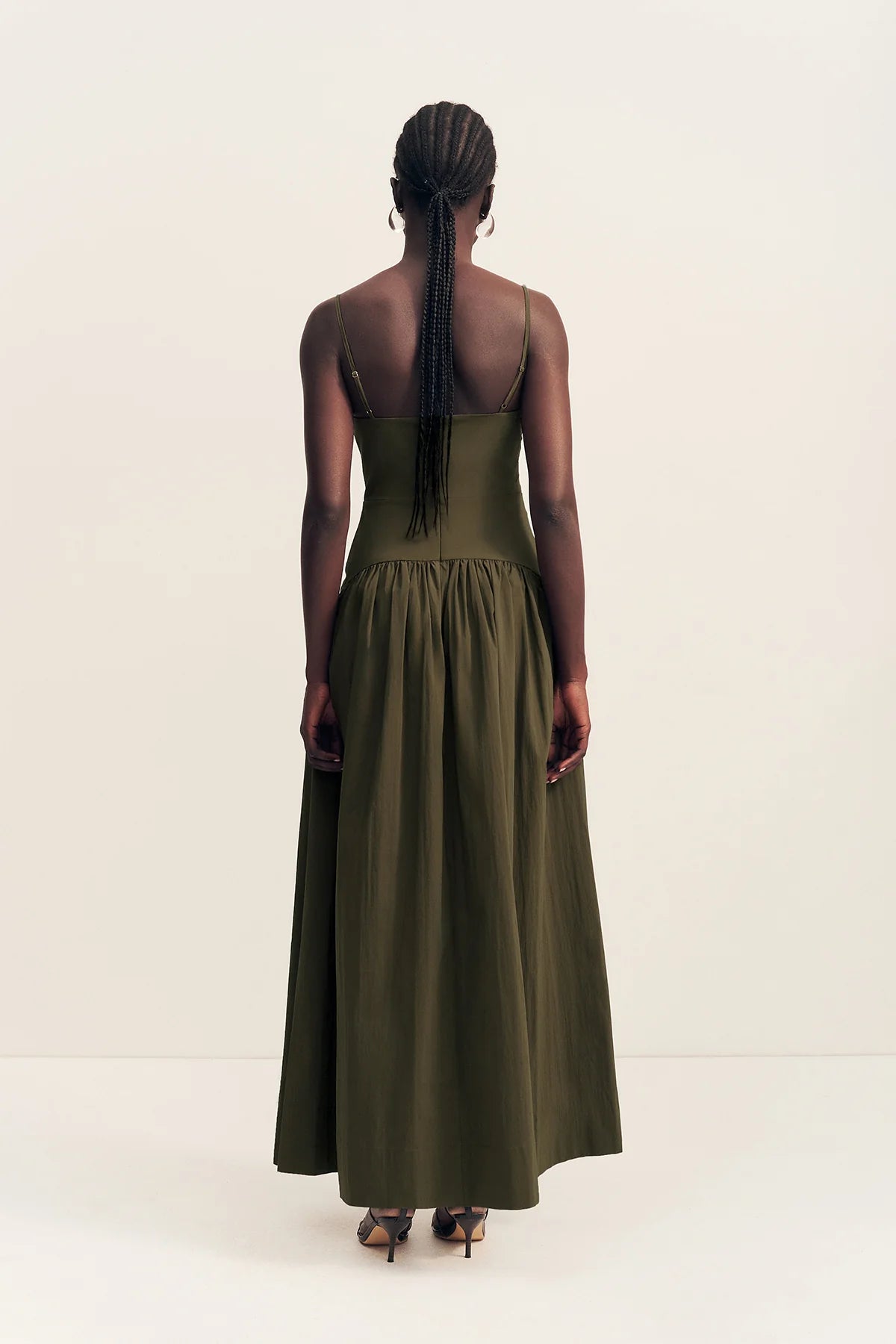 Campbell Square Neck Maxi Dress | Jungle
