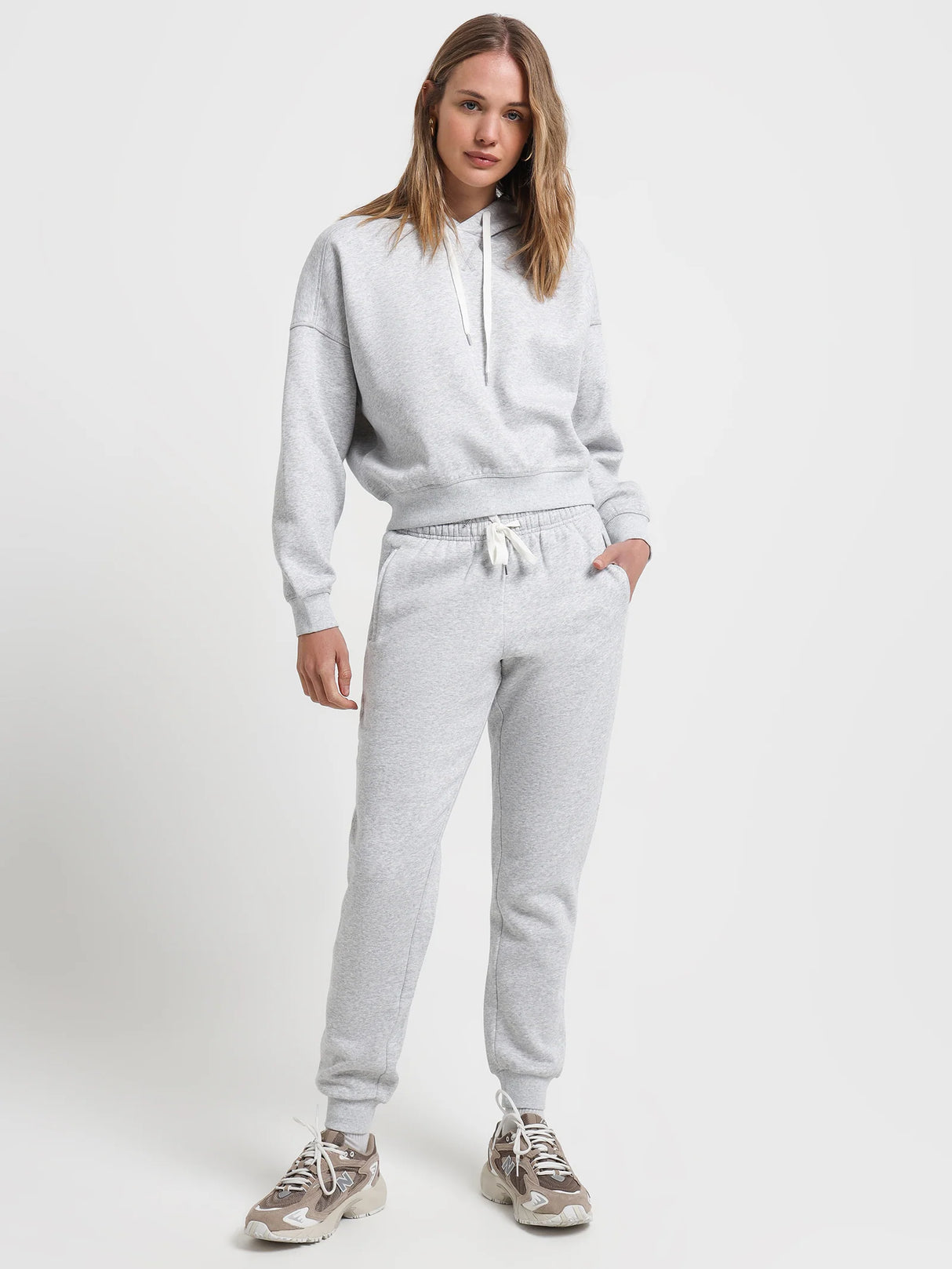 Carter Classic Track Pant | Grey Marle