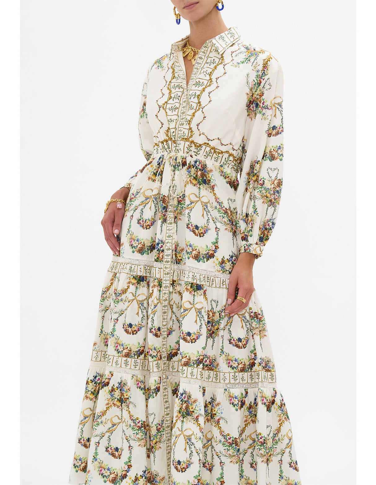 Tiered Long Shirt Dress | The Dressing Room Drama