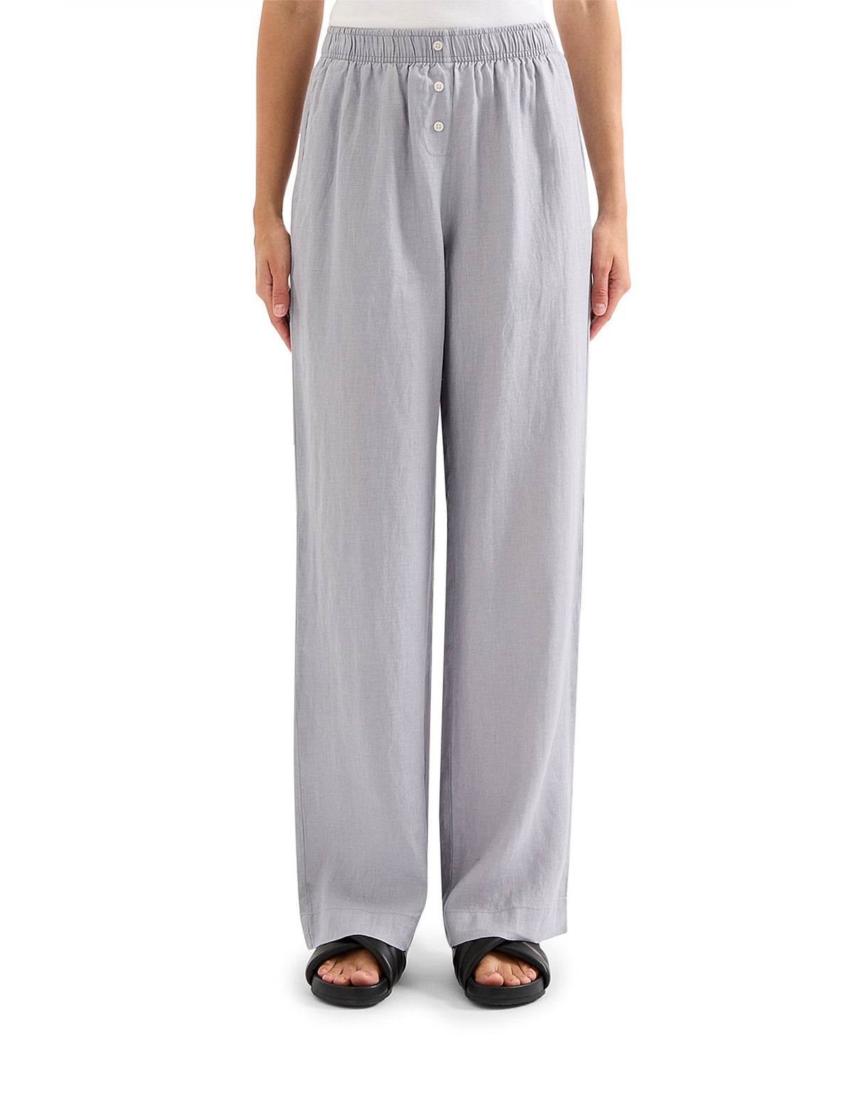 Lounge Linen Pant | Storm