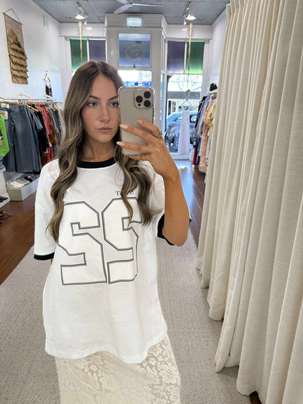 Twenty Two Tee | White