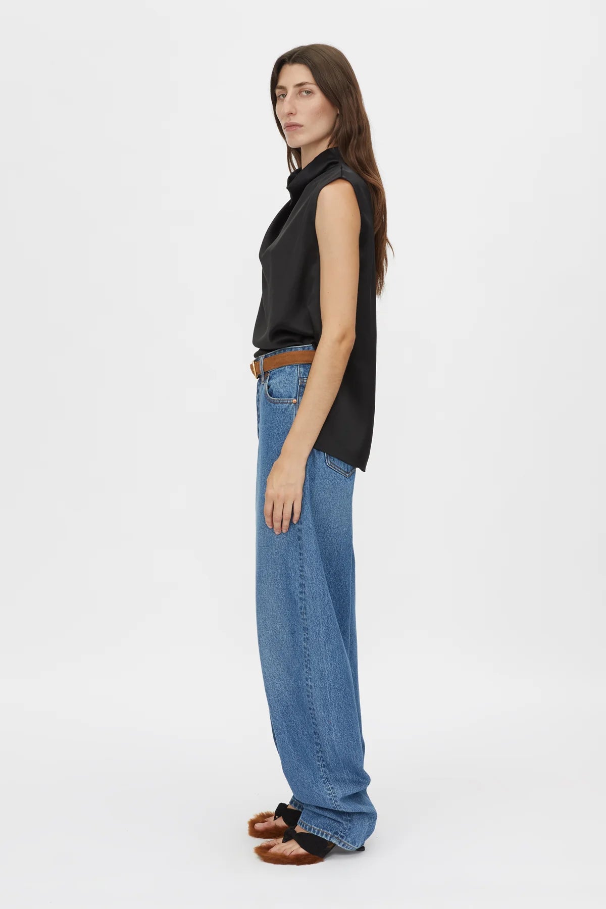 Aviana Shell Top | Black