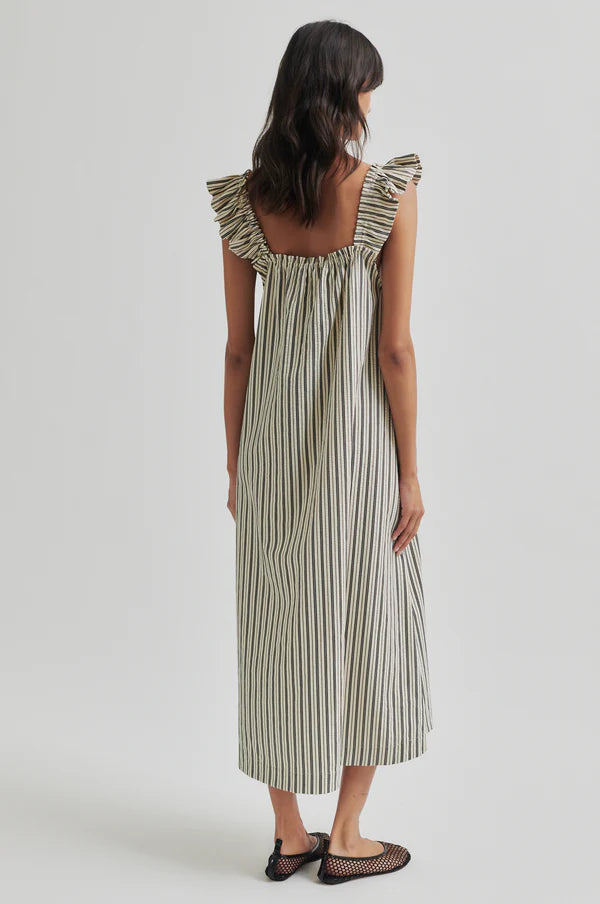 Serifa Strap Dress | Black