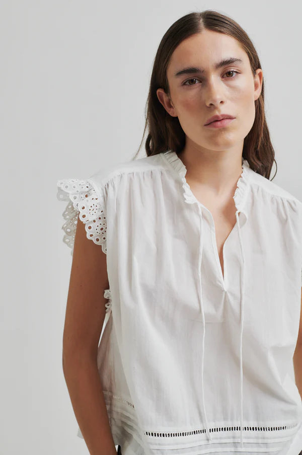 Limona Top | White