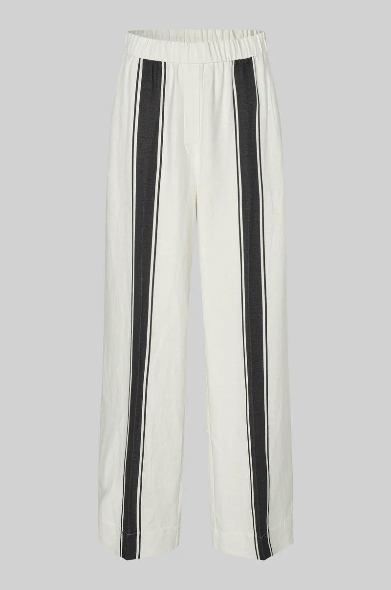 Lie Trousers | White Alyssum