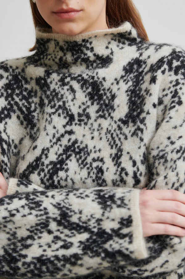 Sway Knit T-Neck Knit | Brazilian Sand