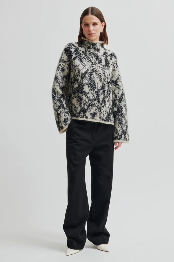 Sway Knit T-Neck Knit | Brazilian Sand