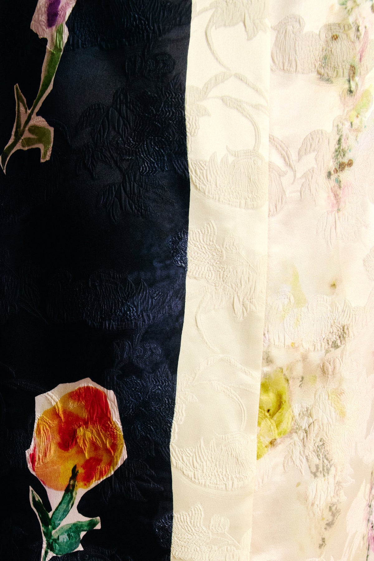 Sophie Printed Silk-Blend Skirt
