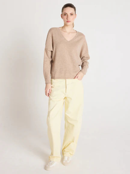 Astrid Cashmere Top | Chestnut