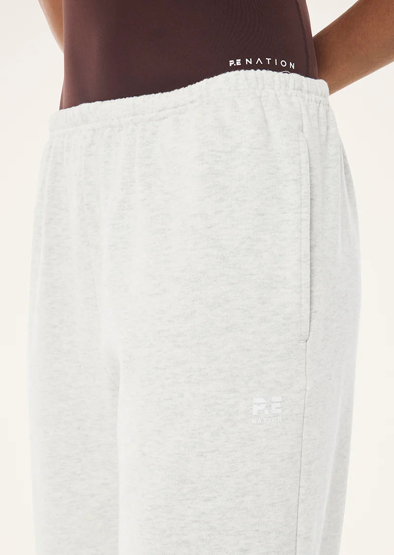 Adventure Cuffed Track Pant | Snow Marle