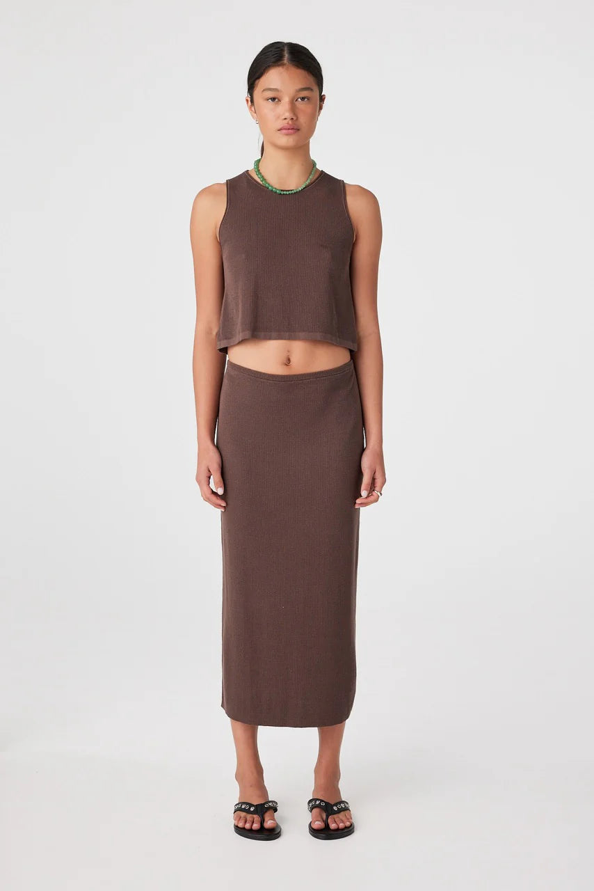 Theo Skirt | Espresso