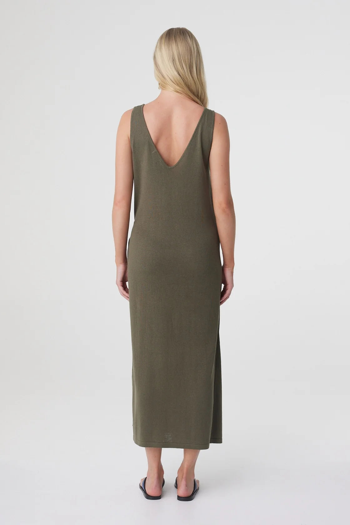 Sarina Wrap Maxi Dress | Smokey Olive