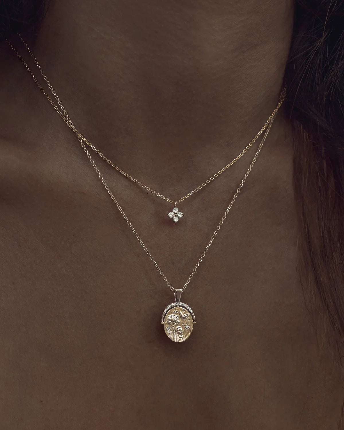 18k Gold Vermeil Everything You Are Is Enough Small Necklace