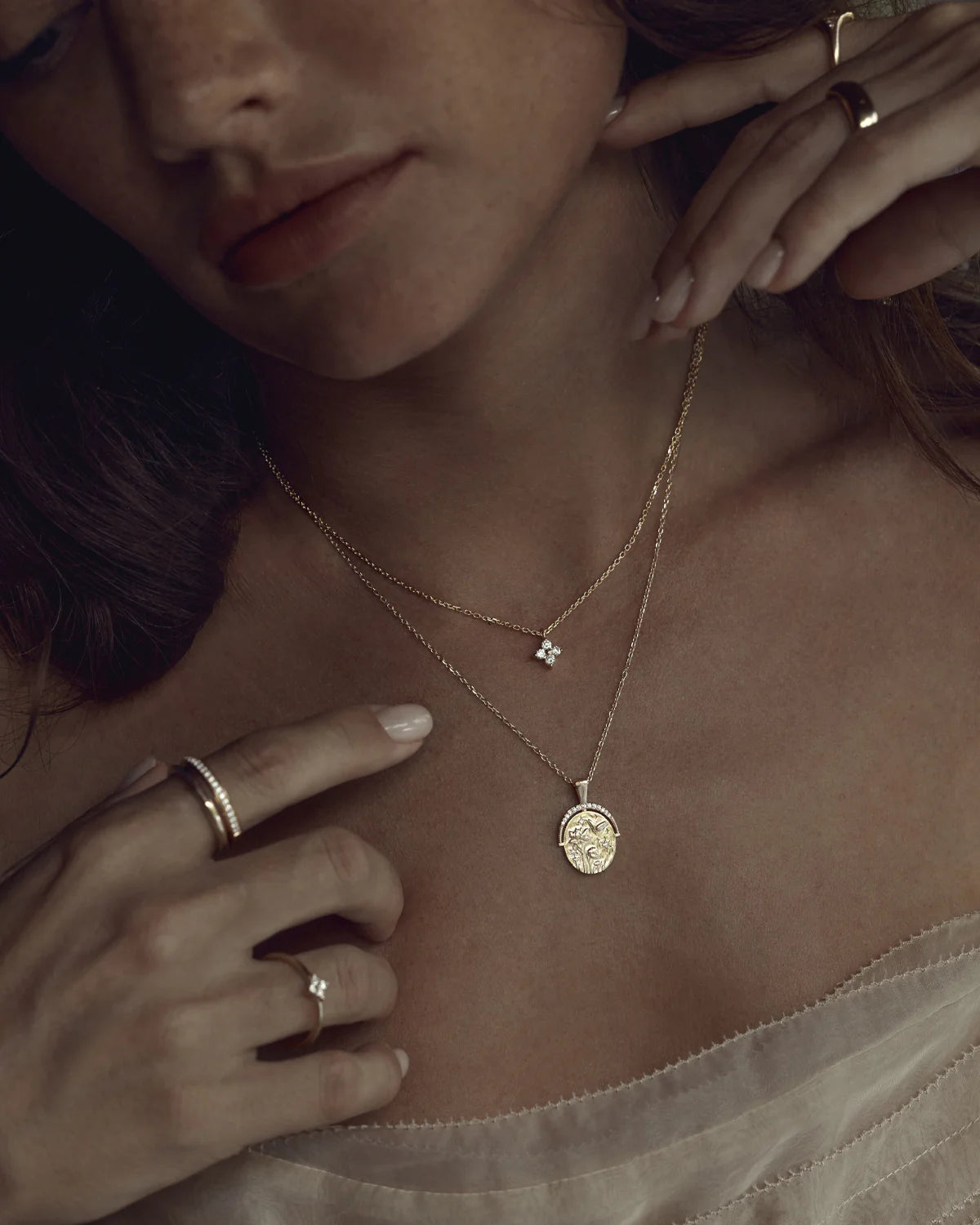 18k Gold Vermeil Everything You Are Is Enough Small Necklace