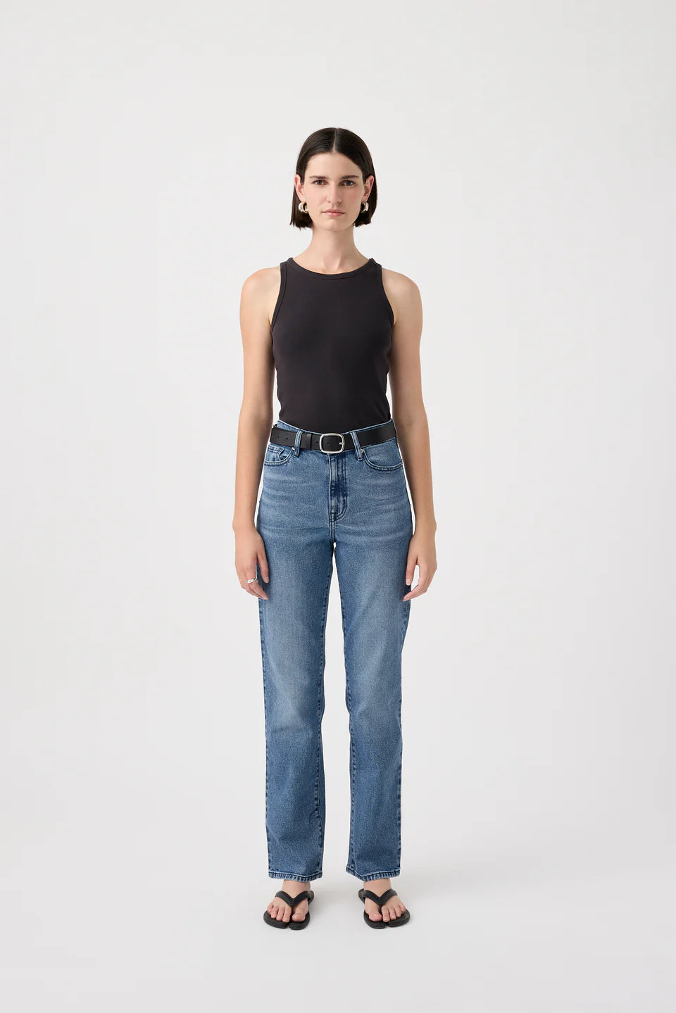 Zoe High Straight Jean | Twilight