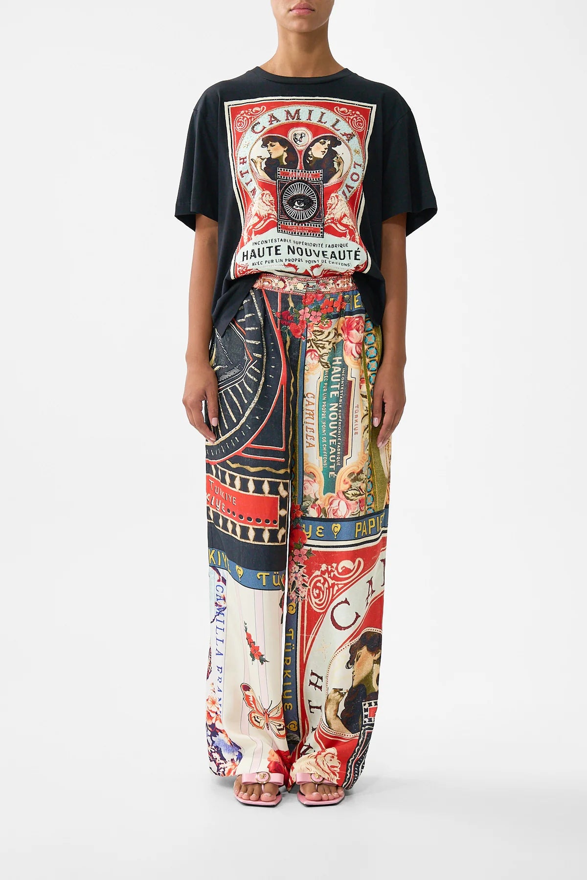 Button Front Lounge Pant | High Class Hookah