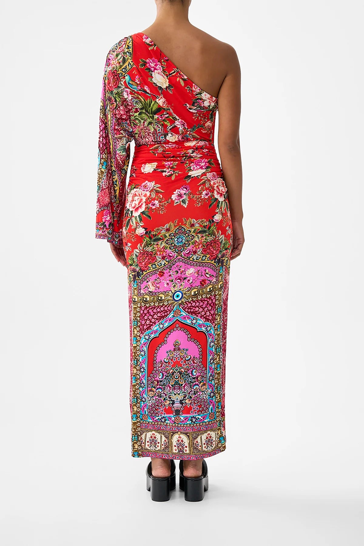 One Shoulder Jersey Dress | Heirloom Empire