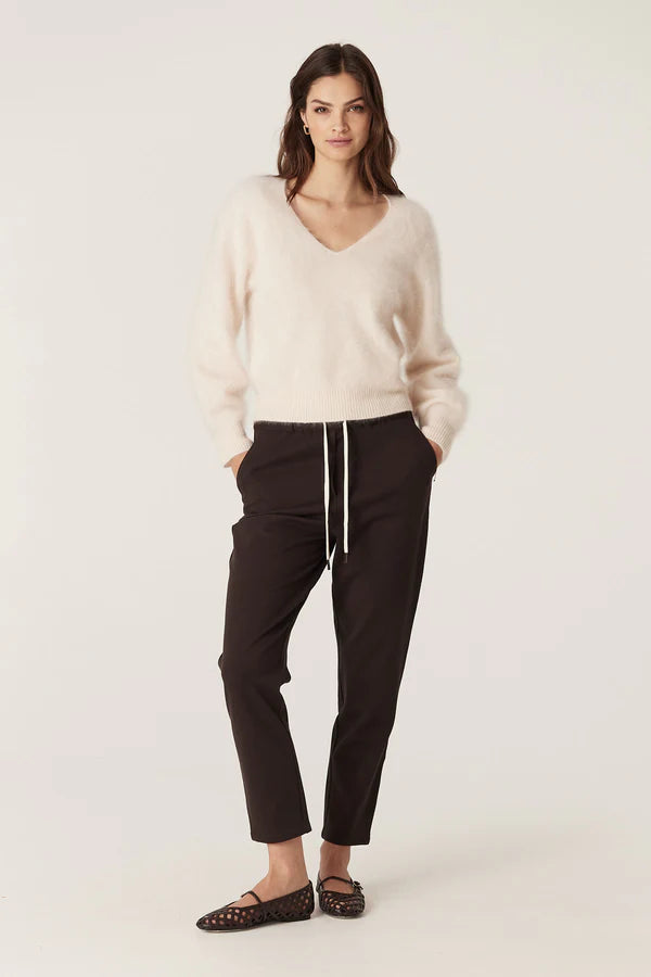 Luca Twill Jogger | Espresso