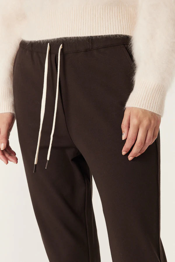 Luca Twill Jogger | Espresso