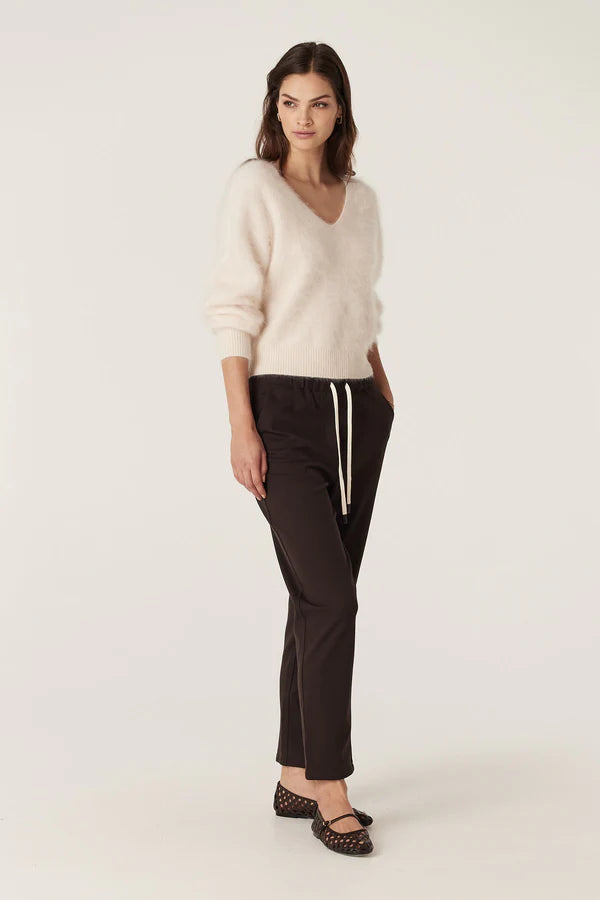 Luca Twill Jogger | Espresso