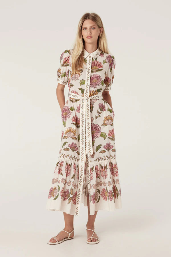 Evita Maxi Dress | Rosa Floral