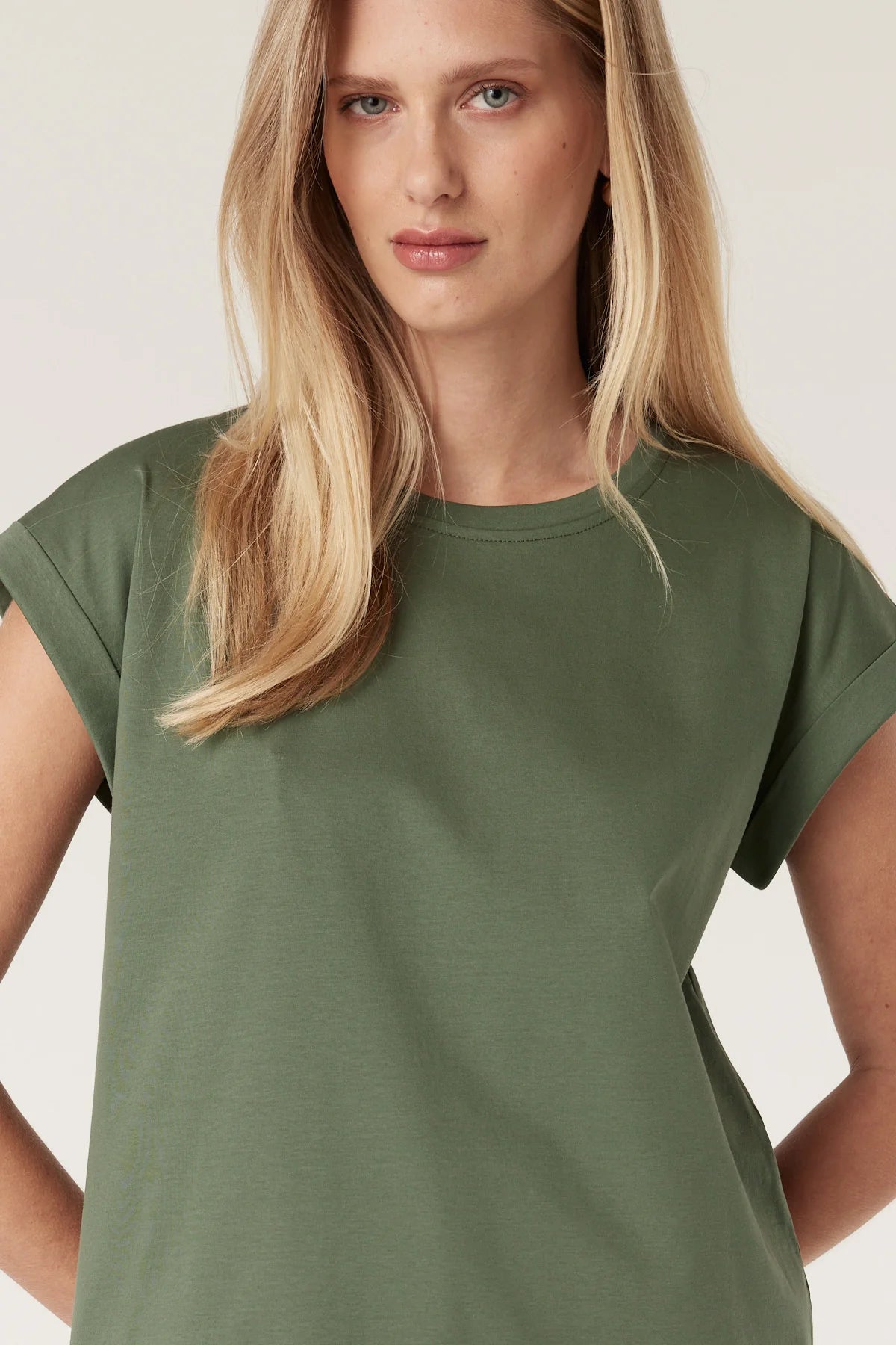 Pima Tee | Khaki