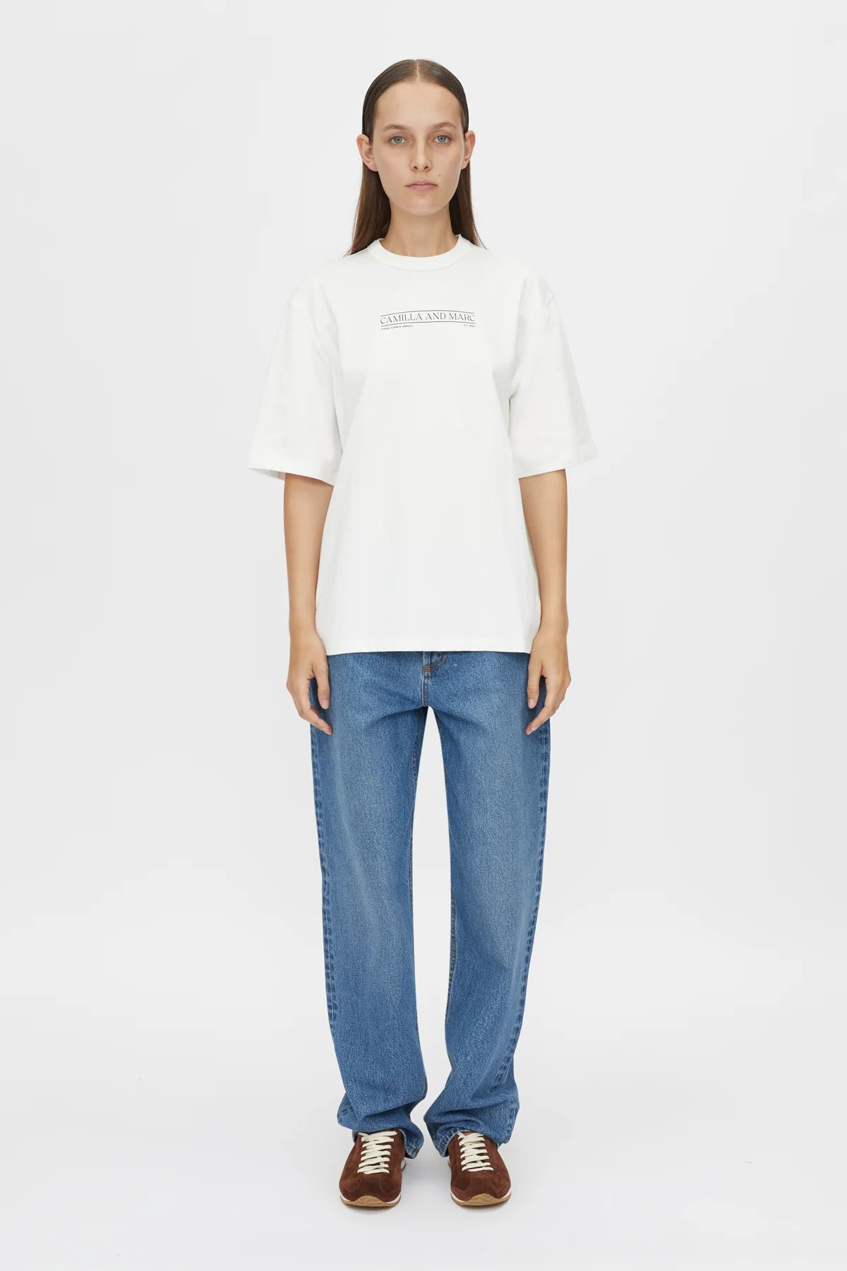 Rigel Logo Tee | Soft White