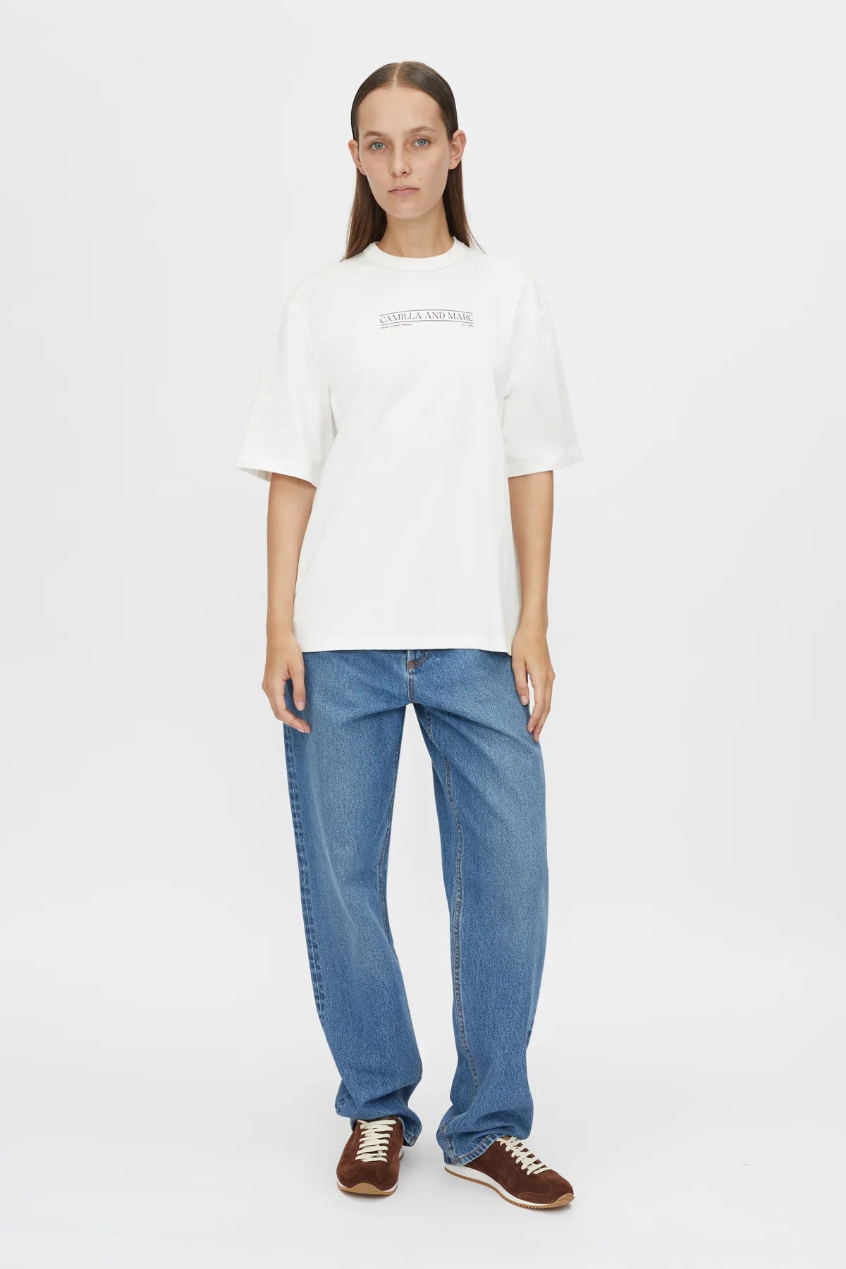 Rigel Logo Tee | Soft White