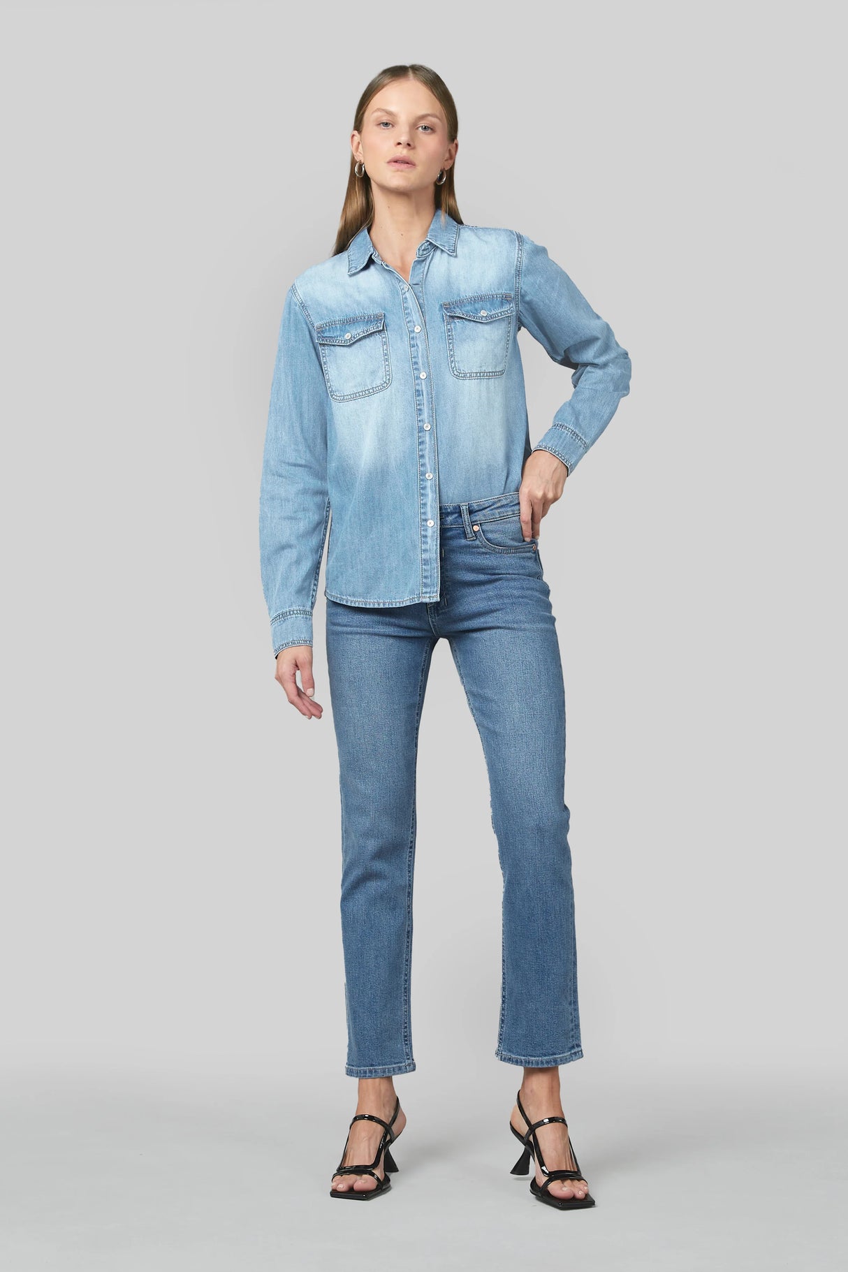 Valiant Denim Shirt | Sunbleach