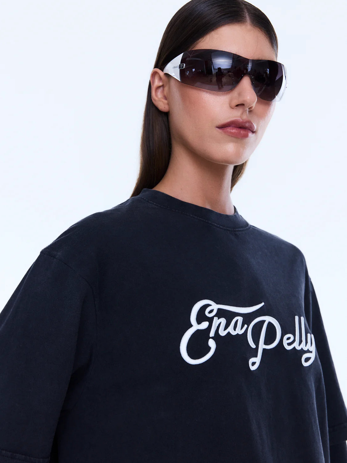 Mock Layer Long Sleeve Tee | Vintage Black/EP Studios
