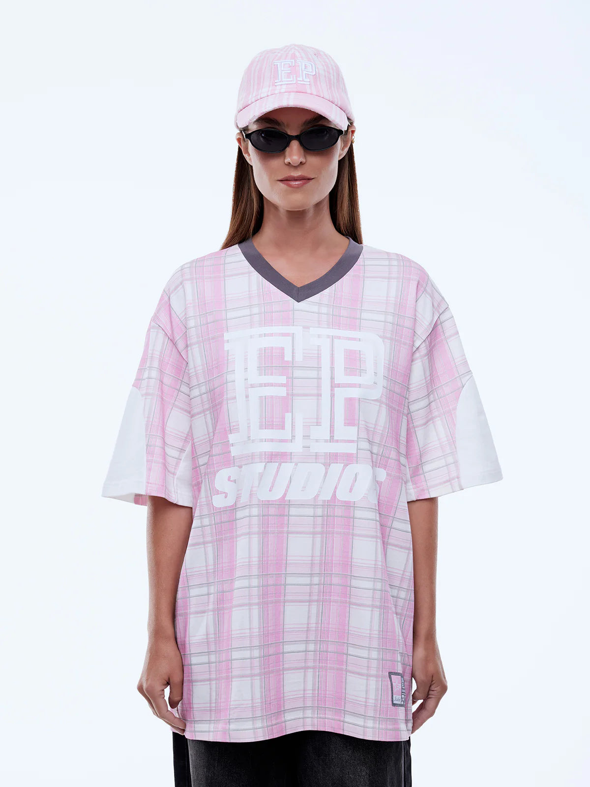 Lunar Jersey Pink Check
