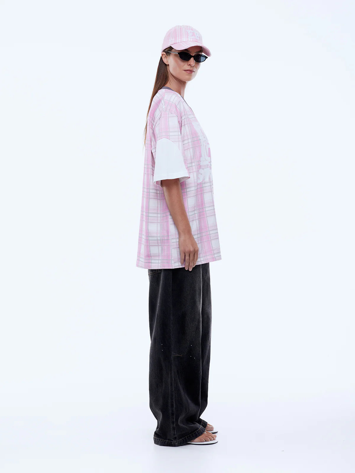 Lunar Jersey Pink Check