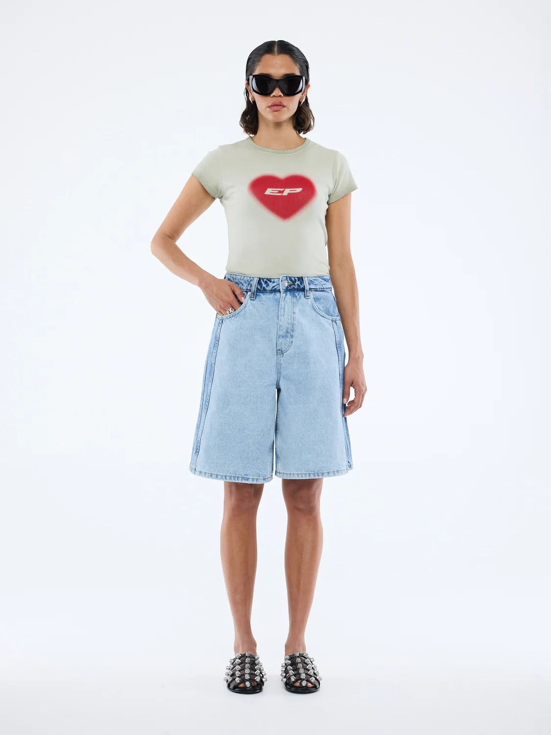 Lia Bermuda Short | Indigo Spice