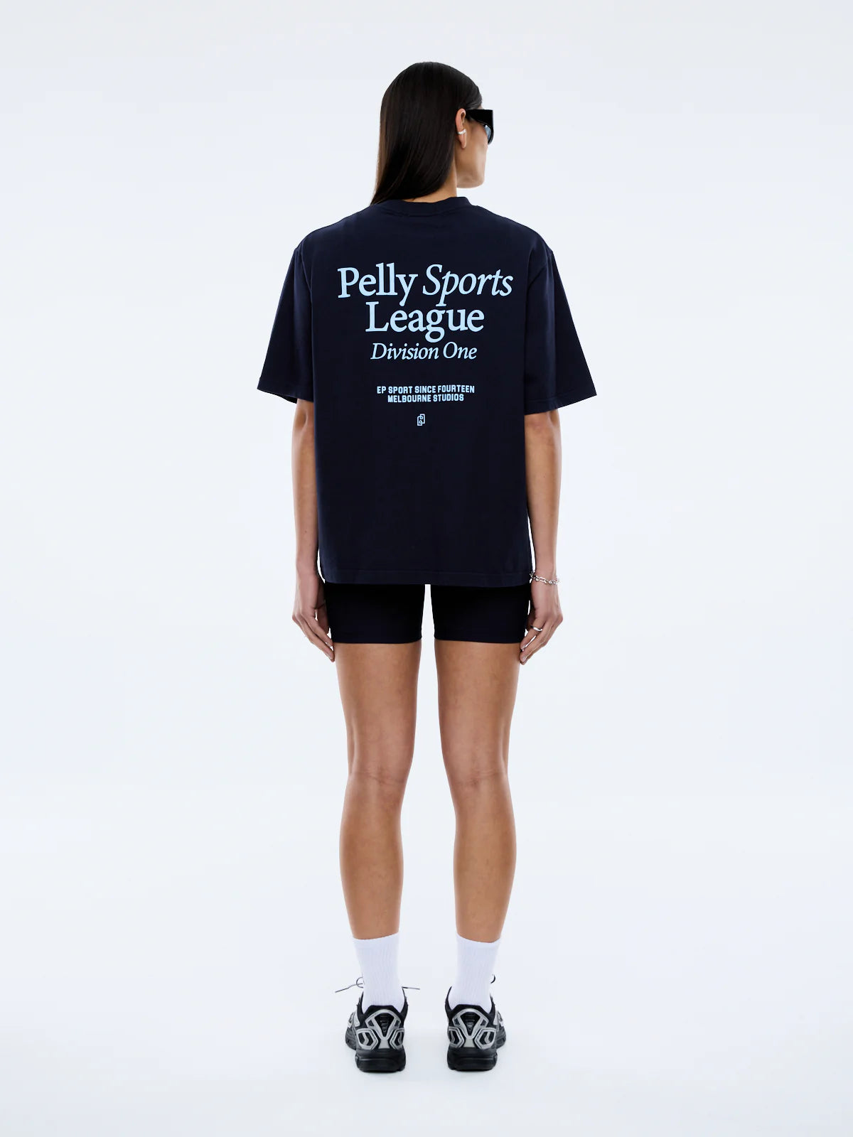 Pelly Sports League Tee | Navy