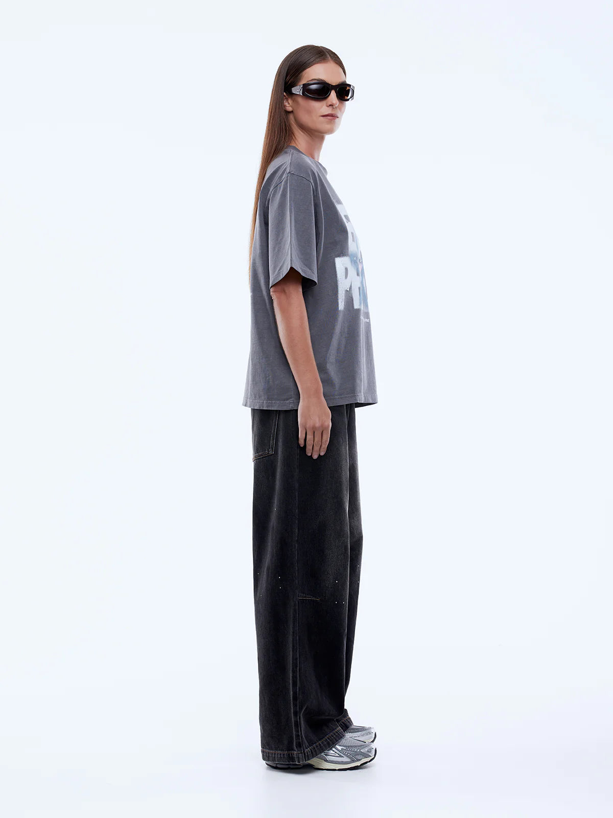 Aurora Tee | Washed Grey