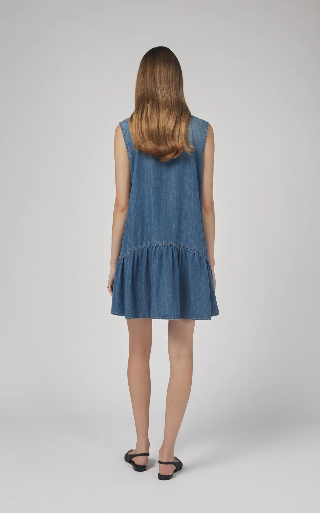 Esme Denim Dress | Blue
