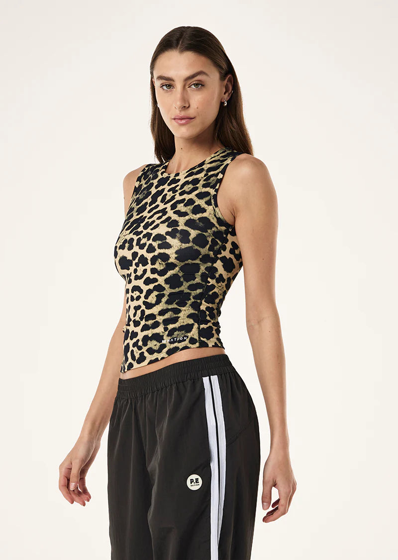 Foundation Muscle Tank | Leopard Print