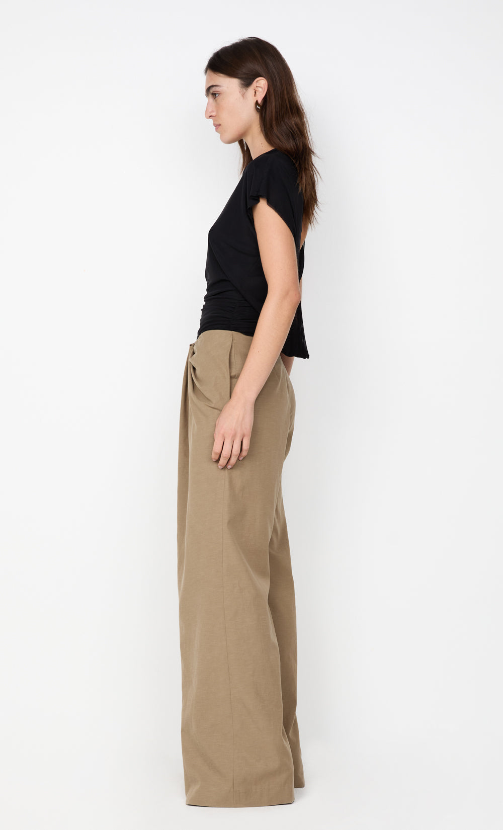 Bowden Drape Pant | Olive