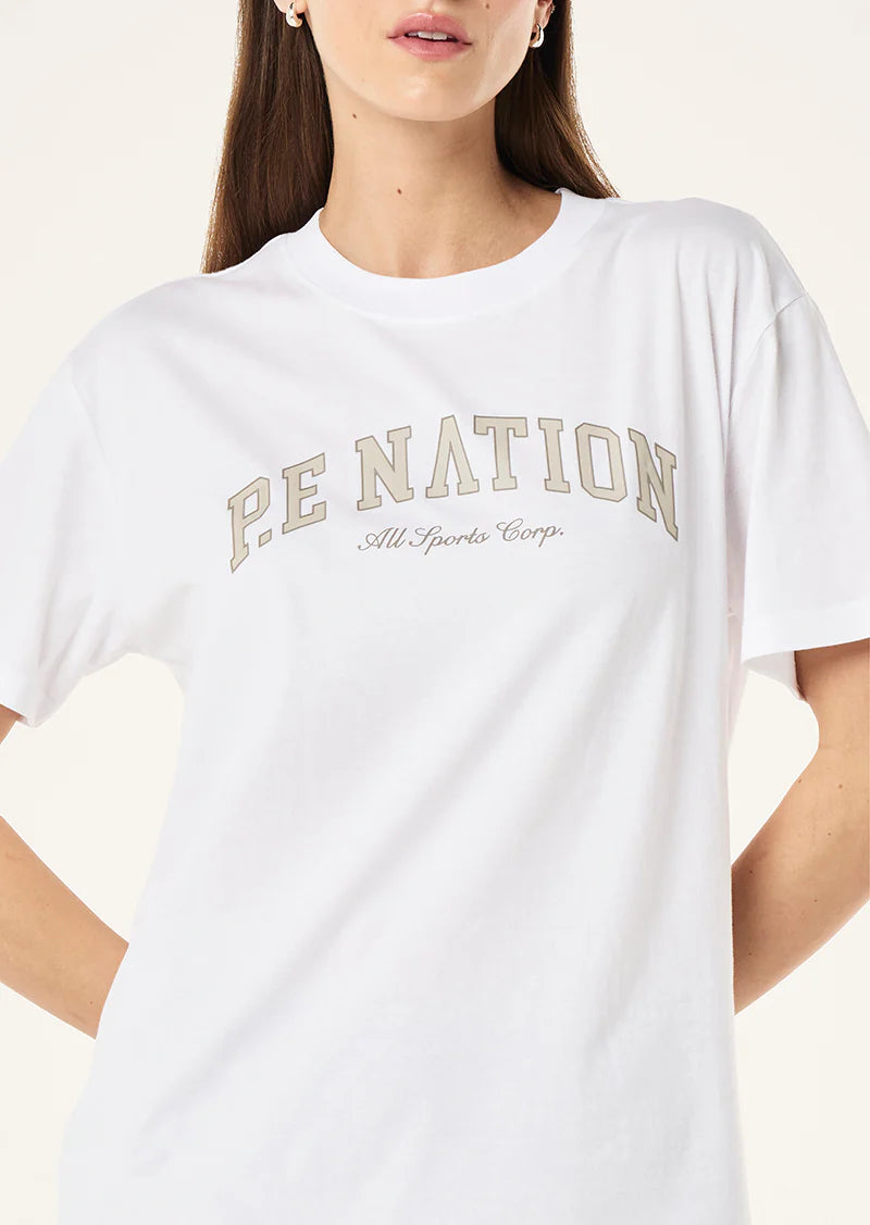 Heritage Tee | Optic White