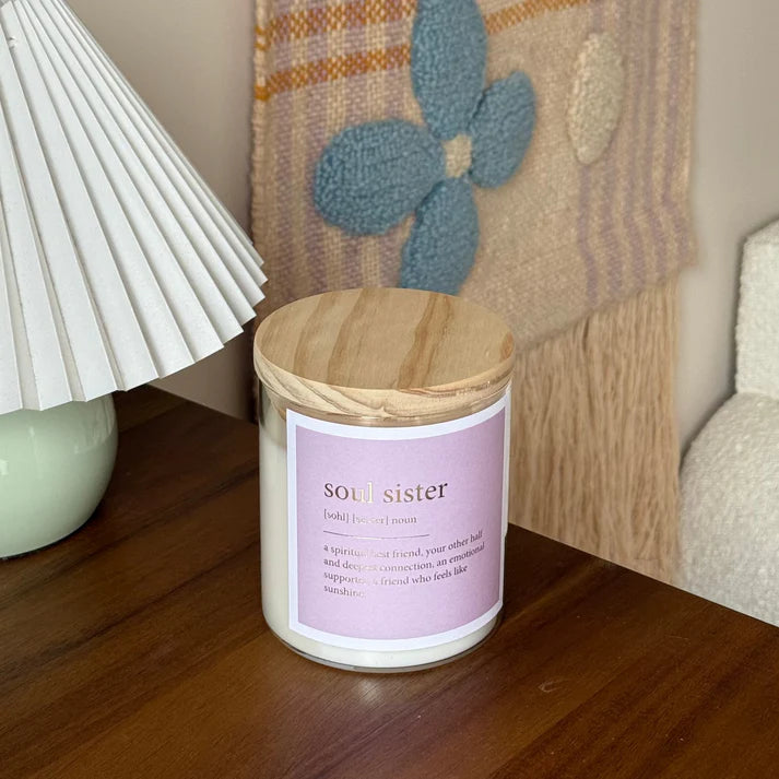 Goldie Dictionary Soul Candle - Soul Sister | Biarritz