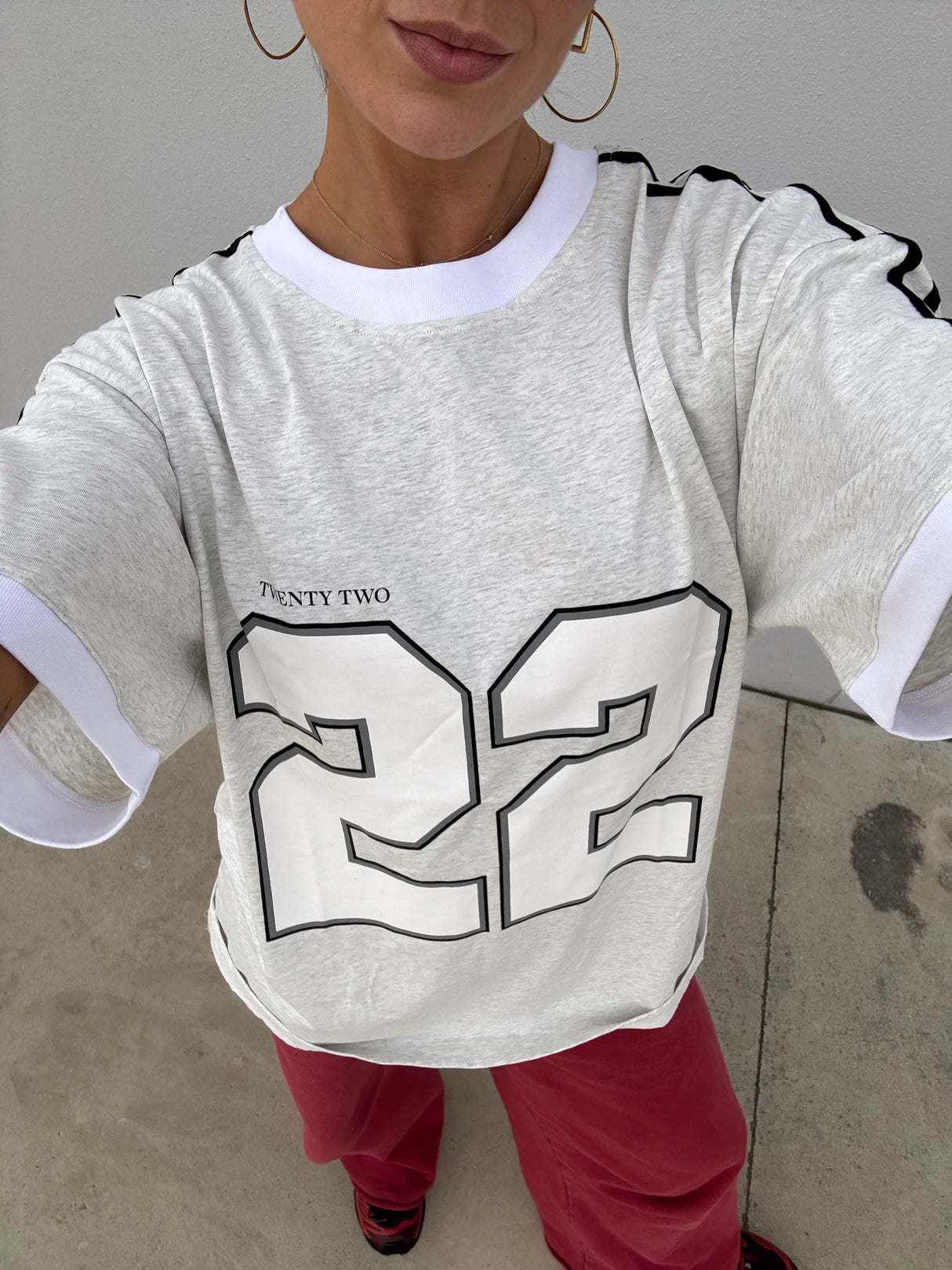 Twenty Two Tee | Grey