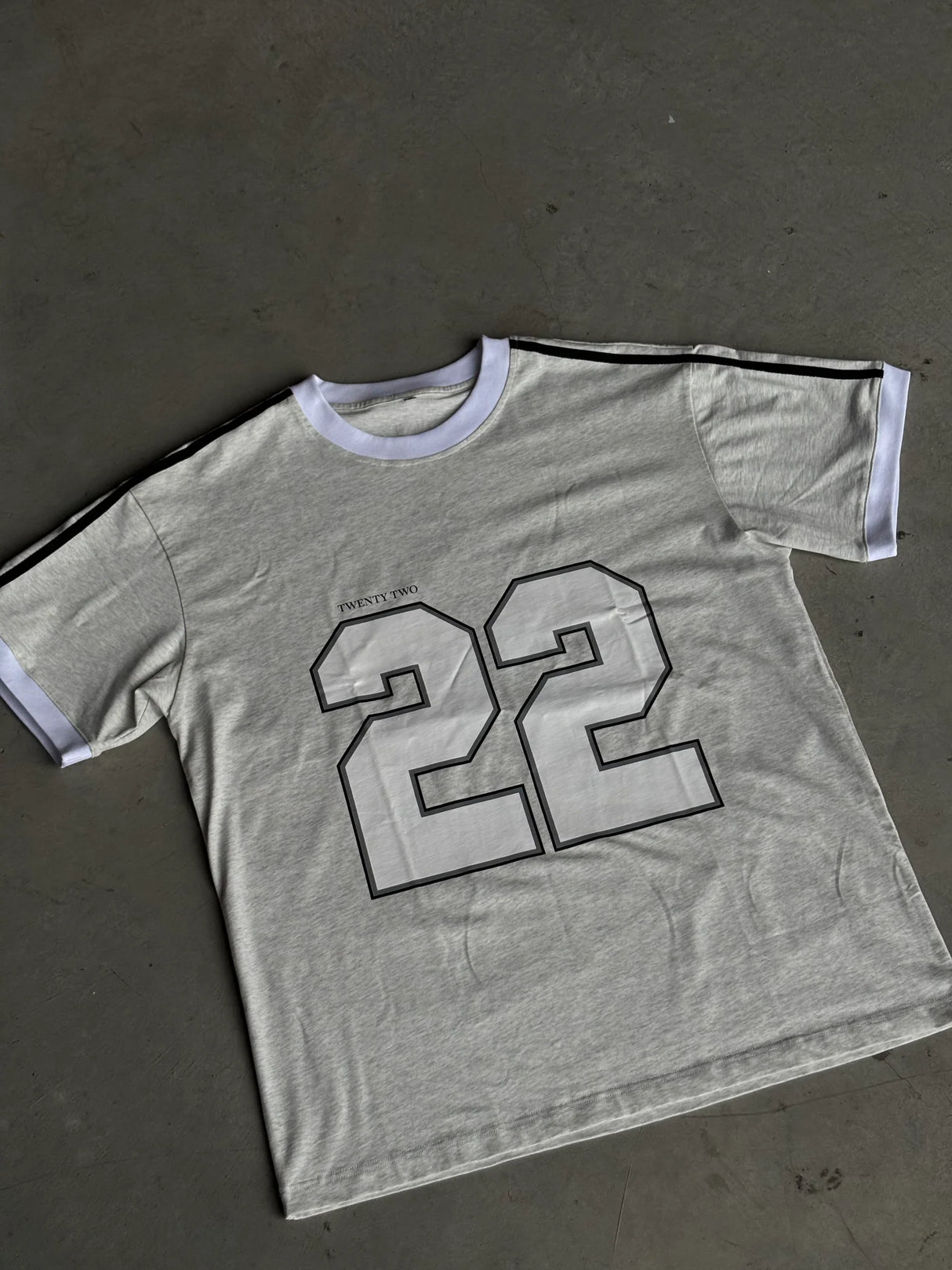 Twenty Two Tee | Grey
