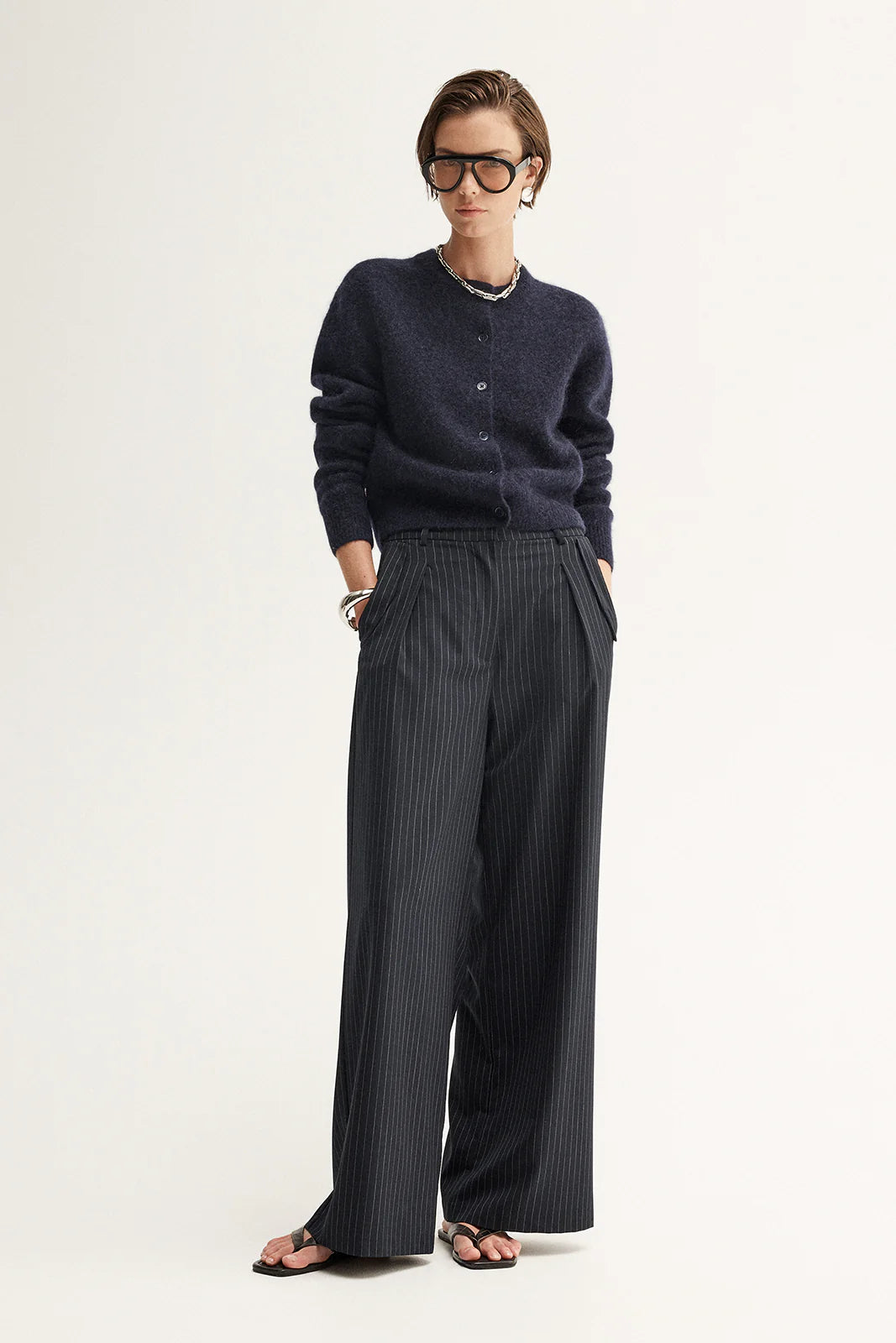 Abigail Knit Cardigan | Midnight Navy