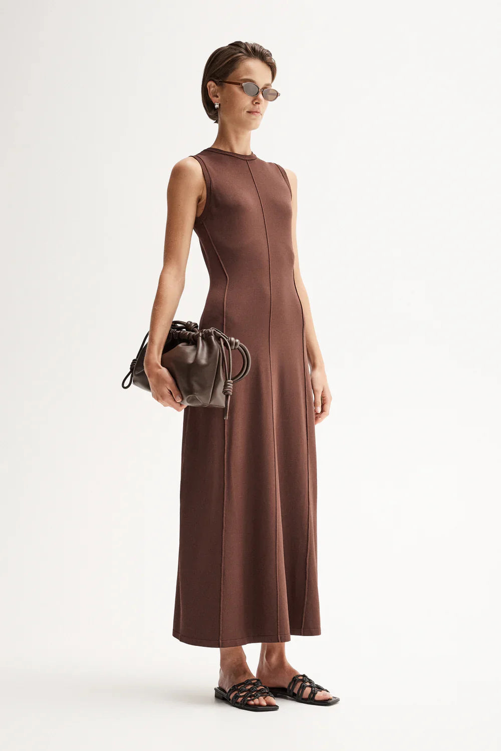 Helene Maxi Dress | Chocolate