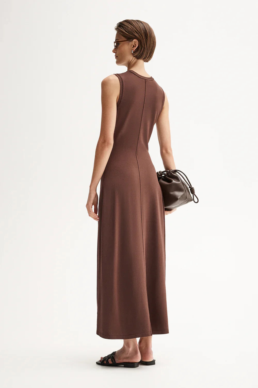 Helene Maxi Dress | Chocolate
