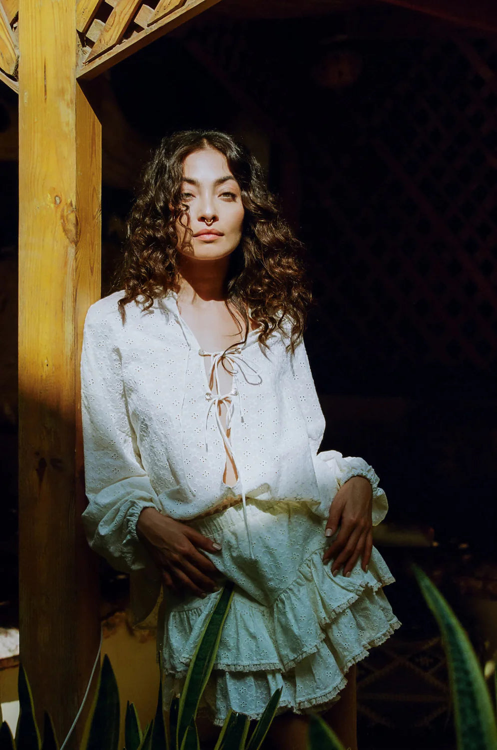 Kaya Anglaise Alba Blouse