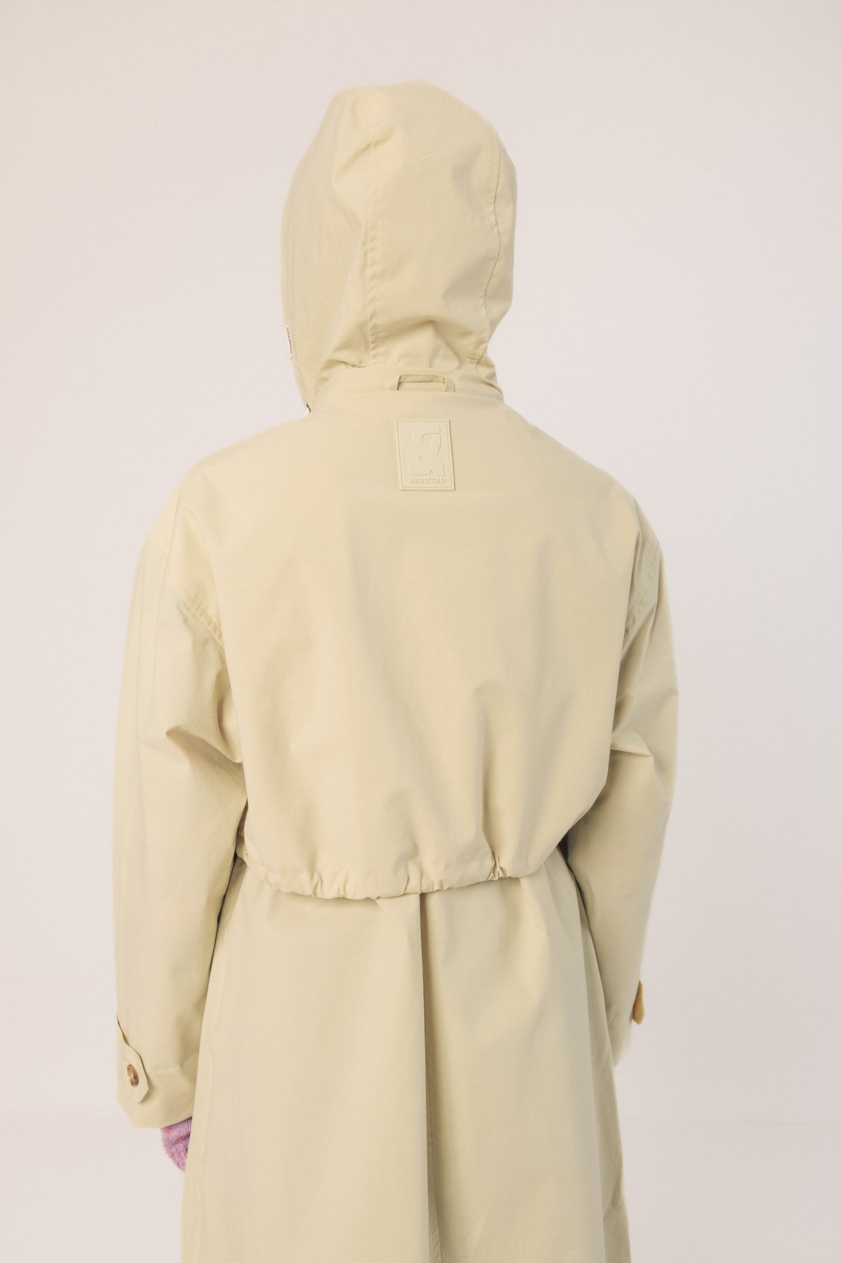 Adjustable Waist Trenchcoat | Sage
