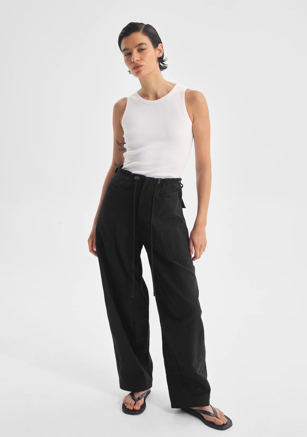 Charlie Cargo Pants | Black