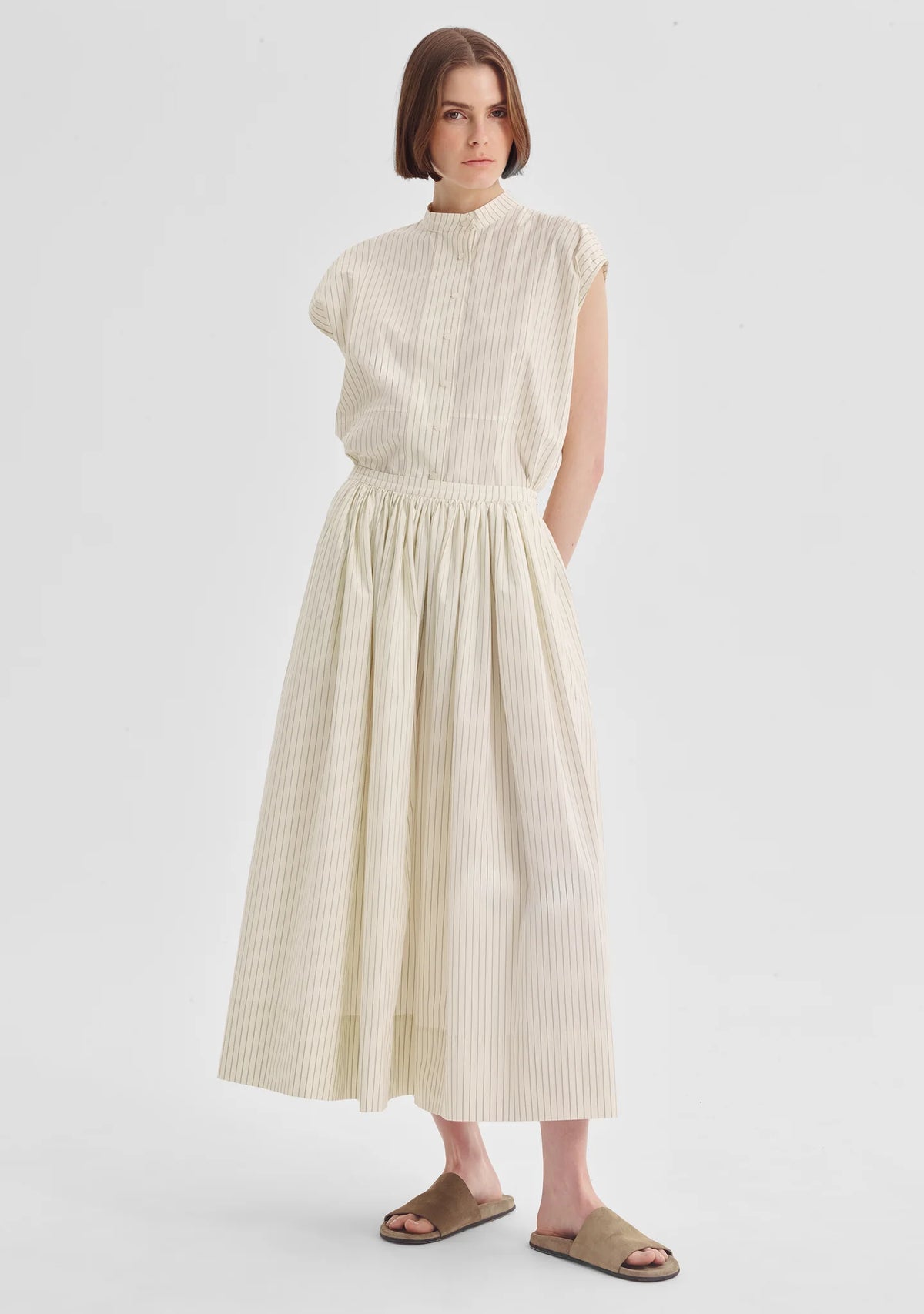 Evie Skirt | Stripe