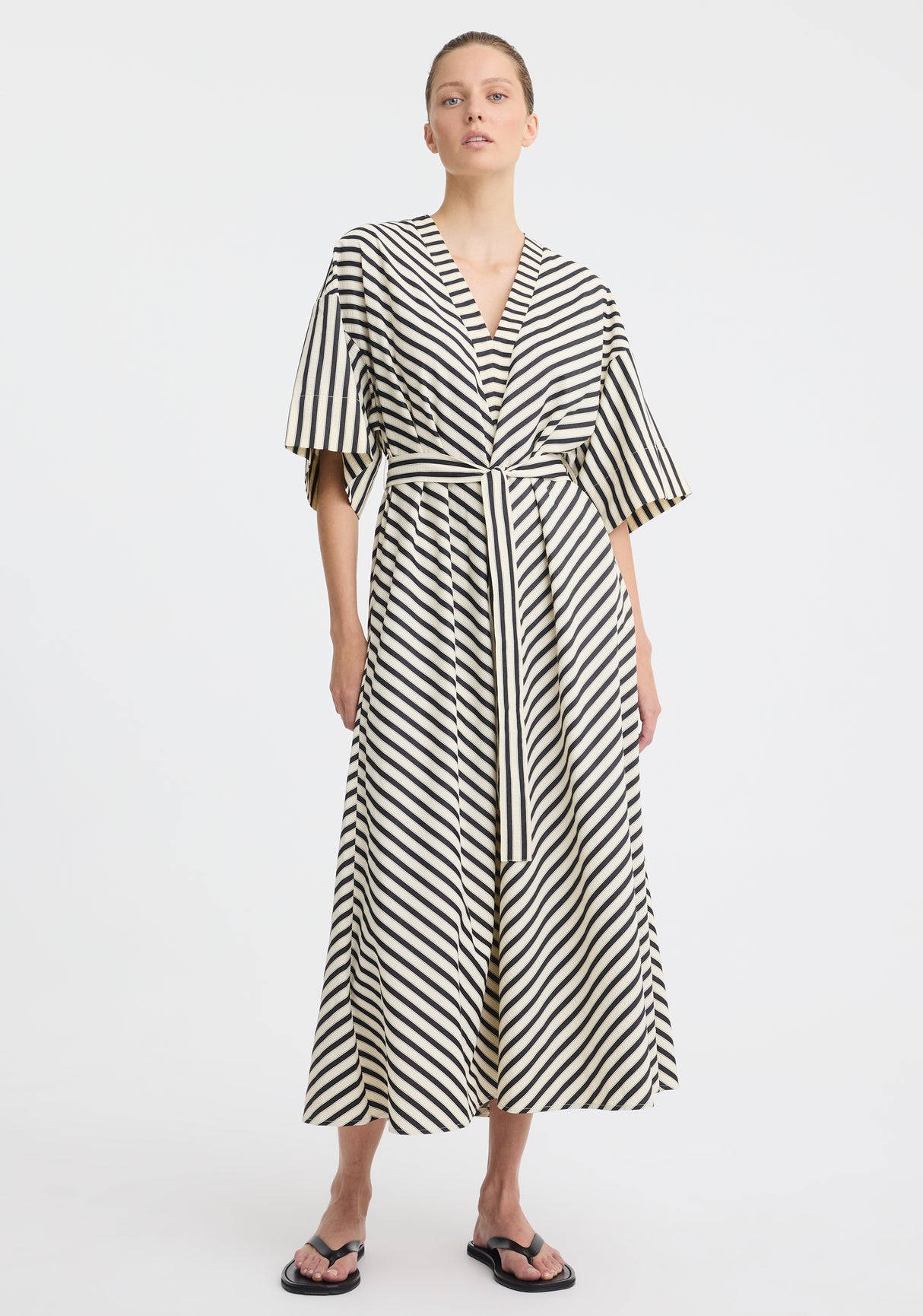 Marina Midi Dress | Stripe